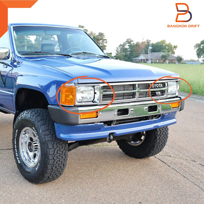 Headlight Housing Lamp Trim for Toyota Hilux Ute LN50 LN56 (1983-1988)