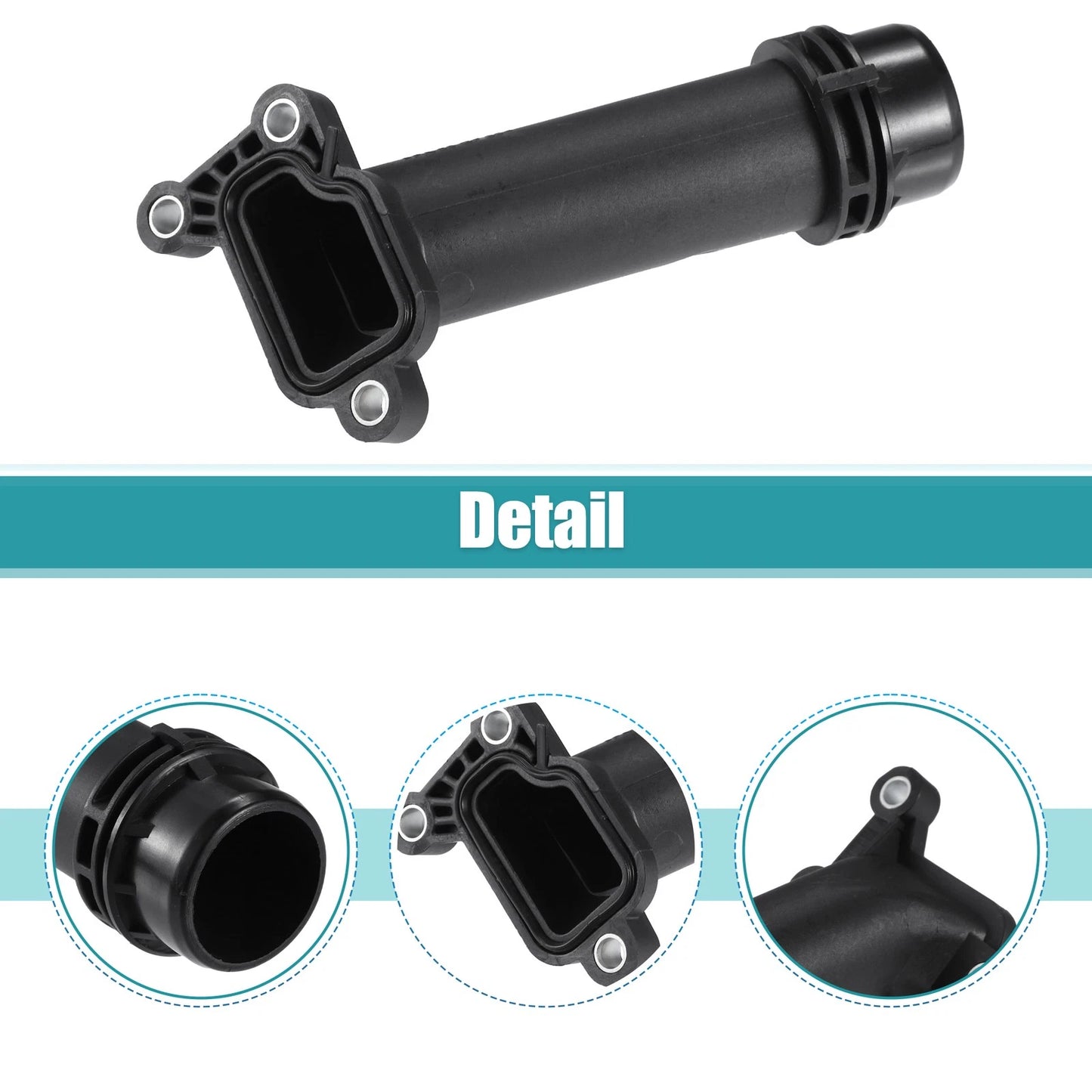 Engine Coolant Hose Connector for BMW E90 E91 E92 E93 X1 X3 X4