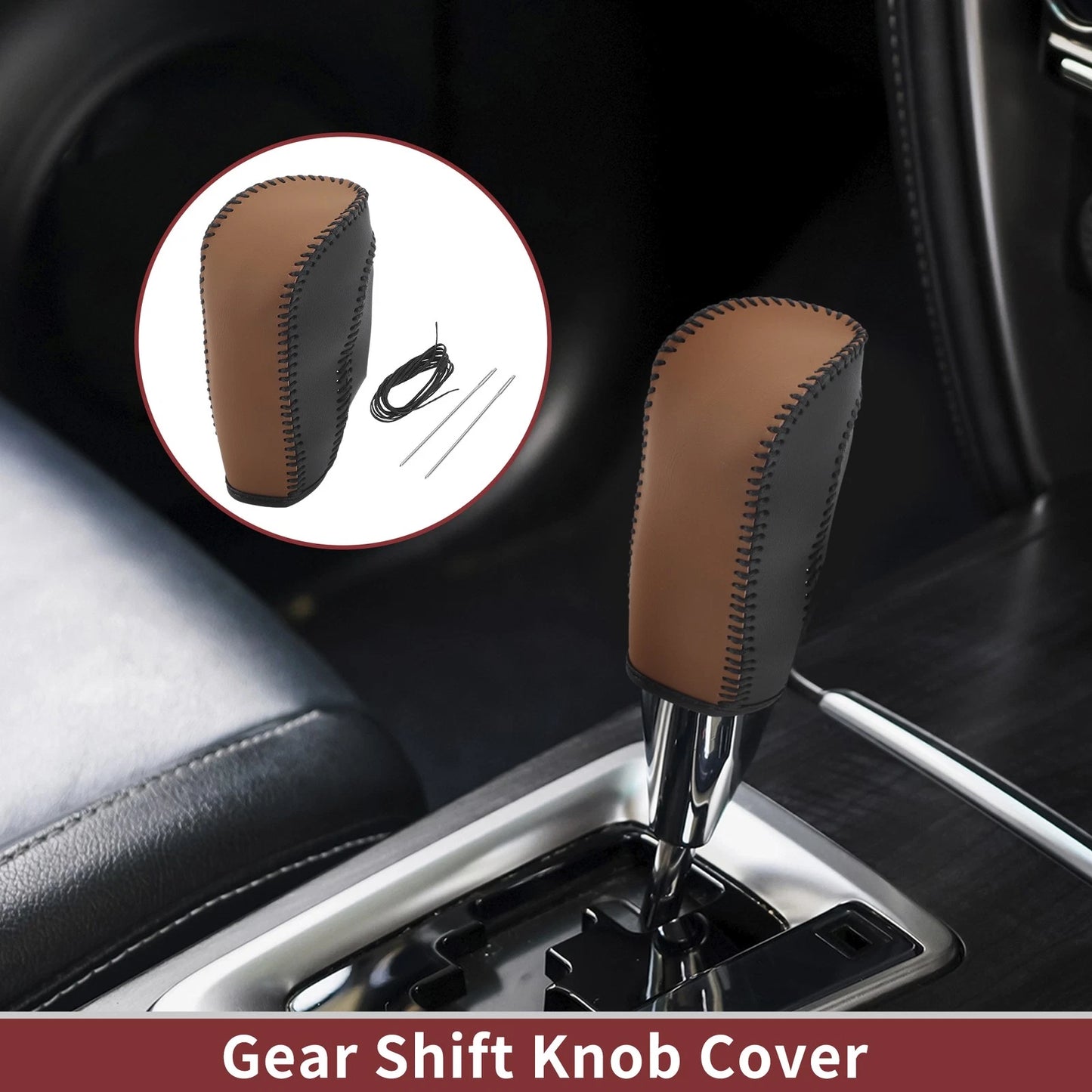Car Gear Shift Knob Cover for Ford Fiesta (2009-2012)