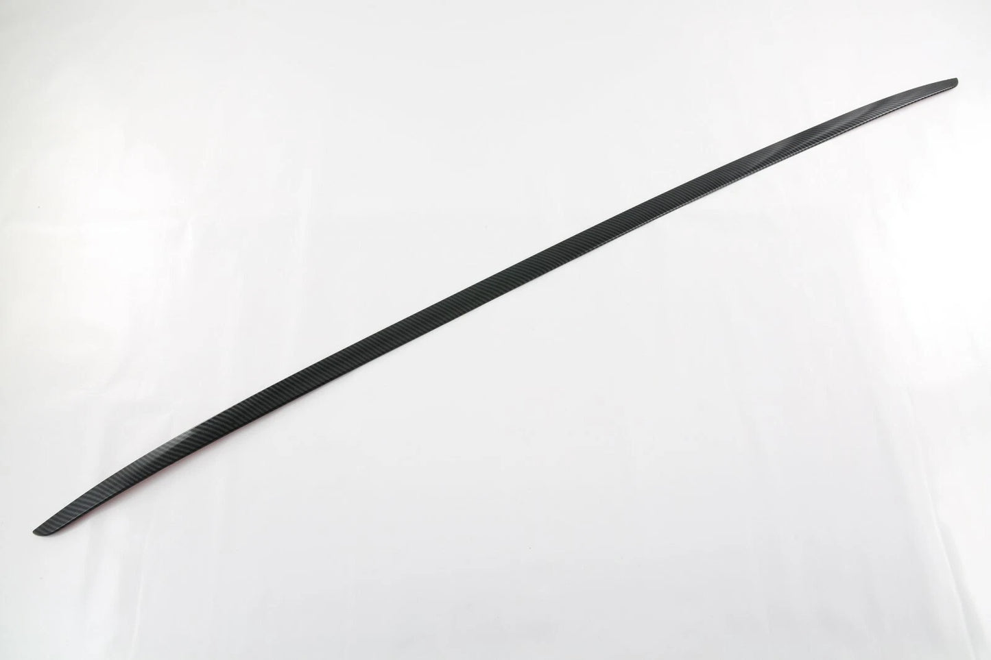 Tail Trunk Rear Door Cover Trim for 2021-2023 Toyota Sienna Carbon Fiber