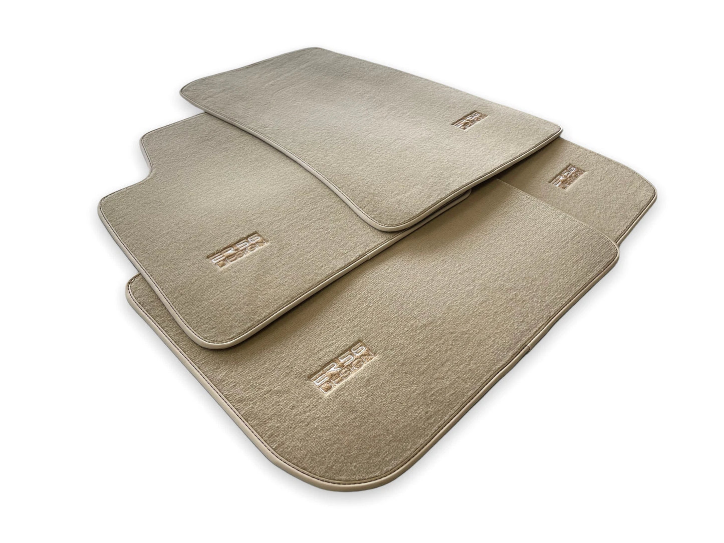 Beige Tailored Floor Mats for Rolls Royce Dawn (2016-2023)