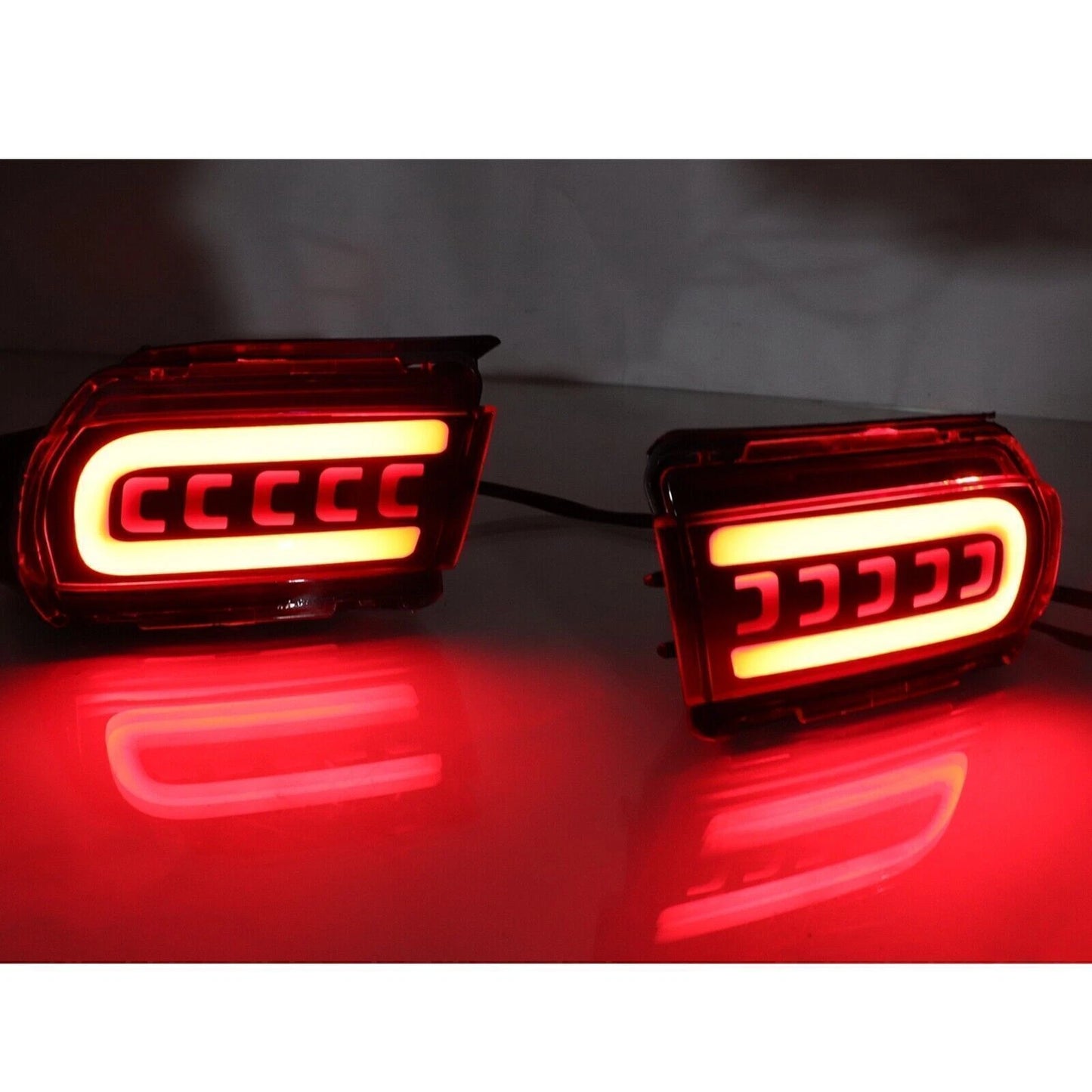 Rear Bumper Brake LED Light Reflector for Land Cruiser Prado (2010-2021)