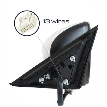 Right Side View Mirror for Nissan Rogue (2014-2019) Camera Heated Power