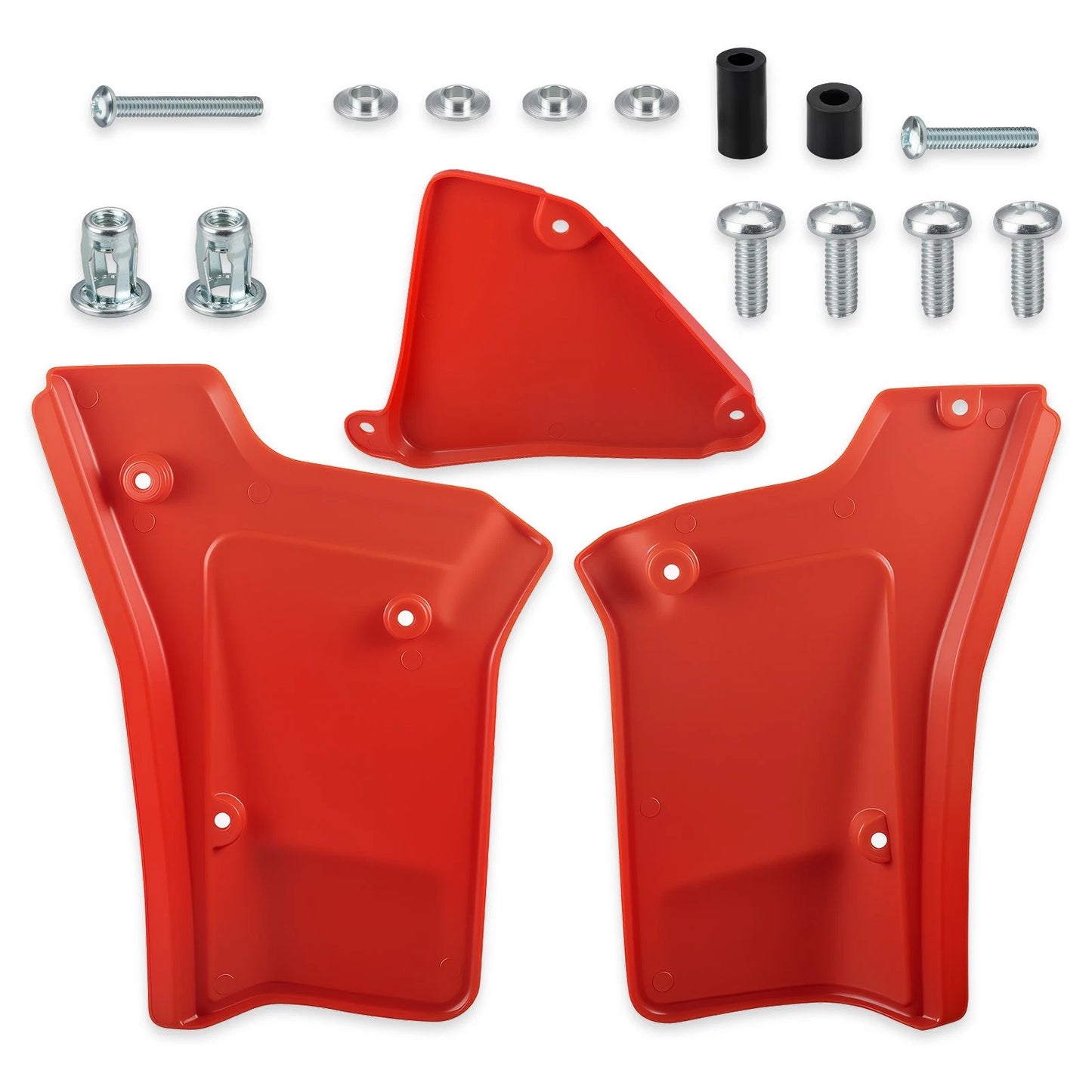 One Set Side Panels Covers Fender Plastic Body Red for Honda XR250R 1984-1985