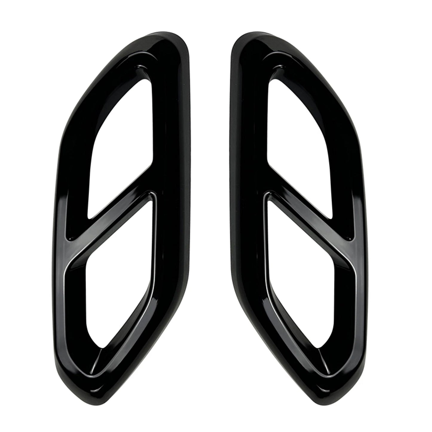 2 x Rear Bumper Exhaust Pipe Trim for Mercedes Benz GLC X254 (2023-2023)