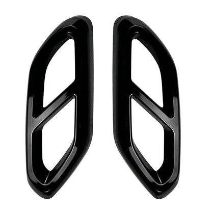 2 x Rear Bumper Exhaust Pipe Trim for Mercedes Benz GLC X254 (2023-2023)