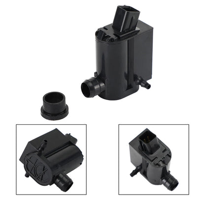 2 x Front & Rear Washer Pumps for Hyundai Elantra Santa Fe Kia (2007–2024)