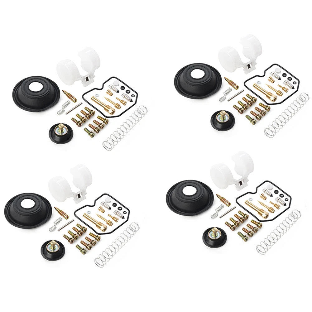 Carburetor Repair Kit Diaphragm 4 x Set for KAWASAKI Voyager XII ZG1200 (1986-2003)