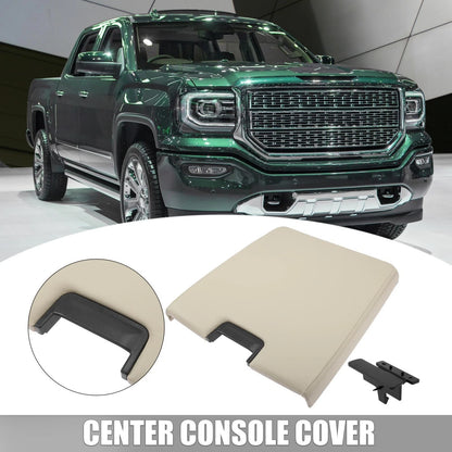 Beige Center Console Cover for Chevrolet Silverado 1500 (2007-2013)