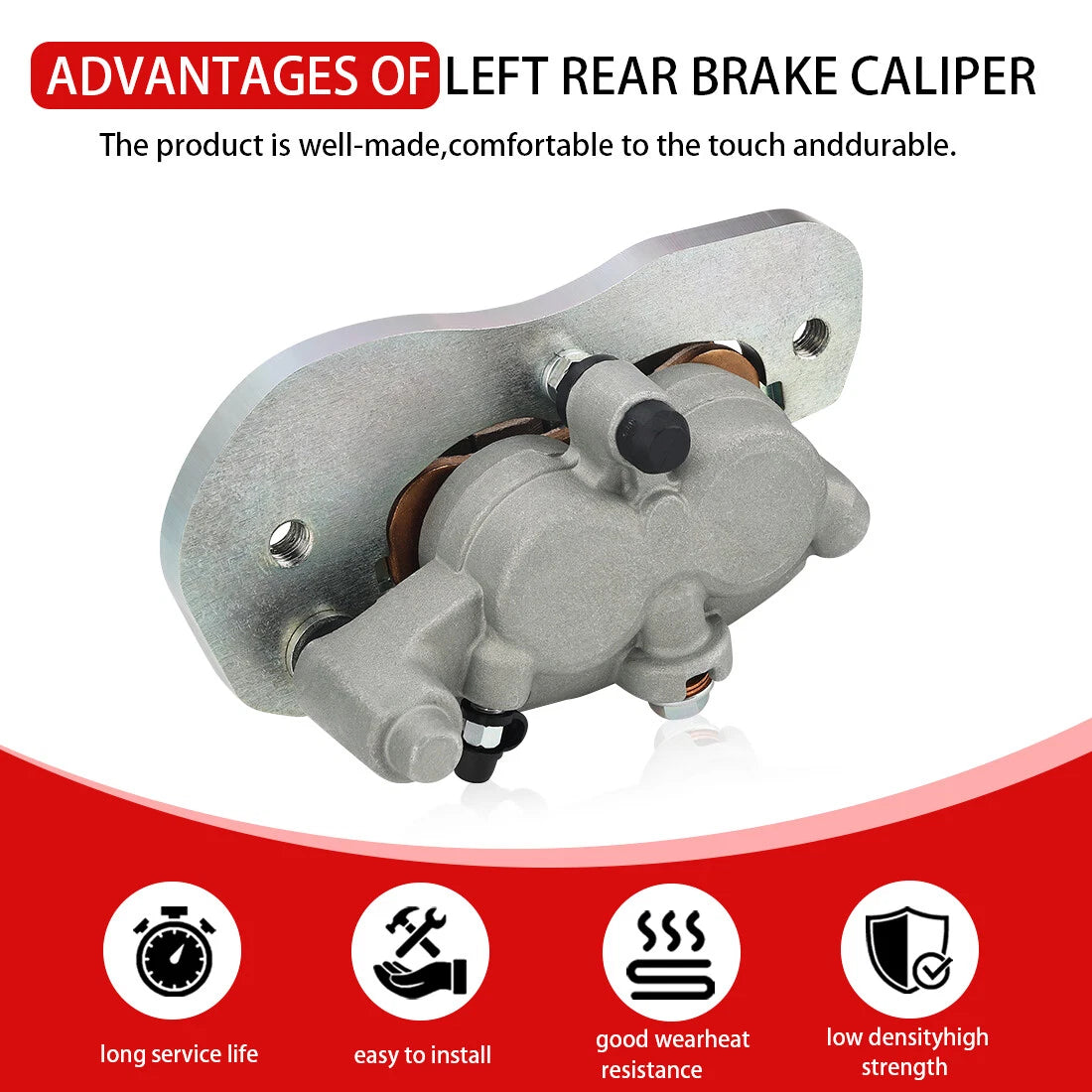 Rear Brake Caliper Left for Can-Am Commander Maverick Traxter (2017–2023)