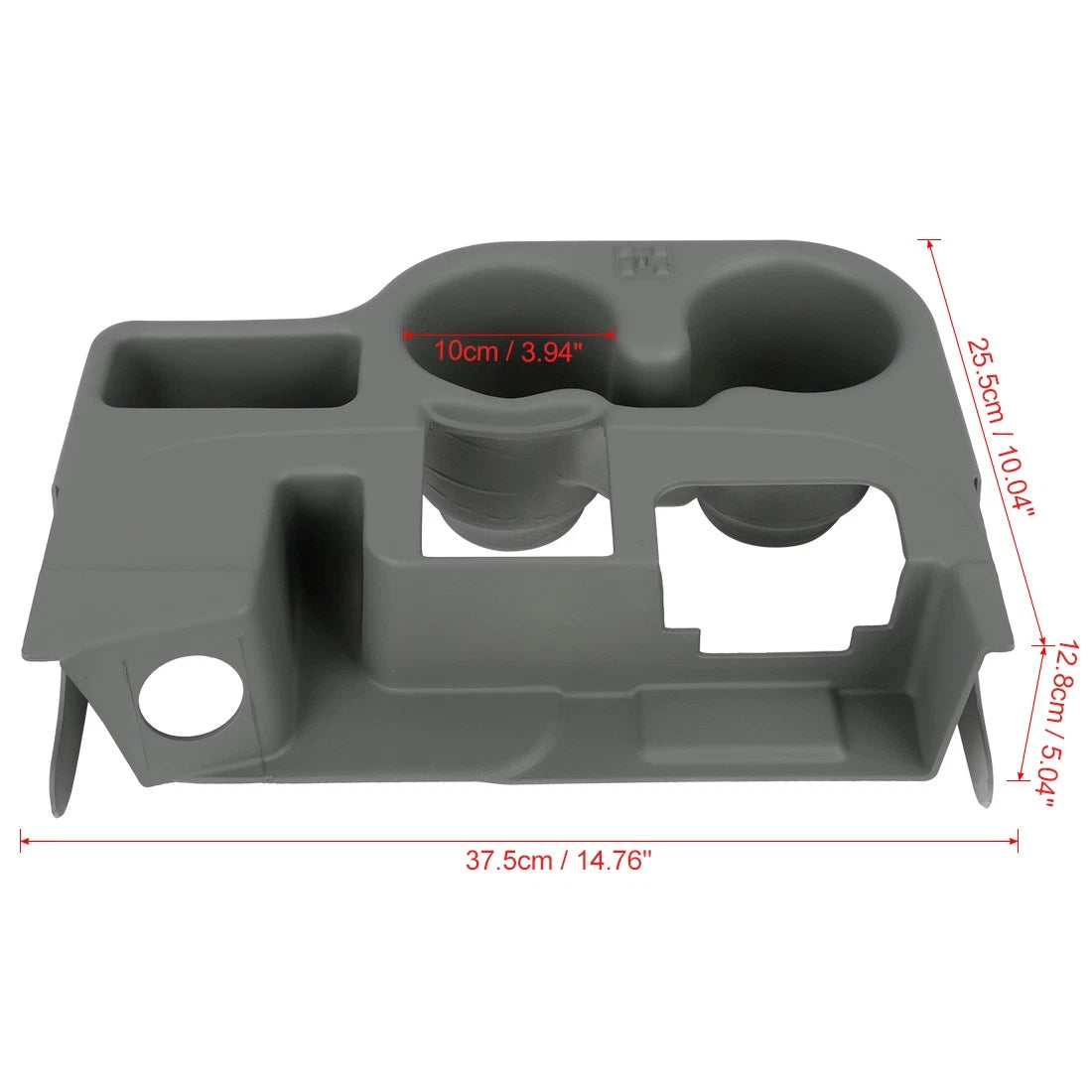 Center Console Cup Holder for Dodge RAM Gray (2003 - 2010)
