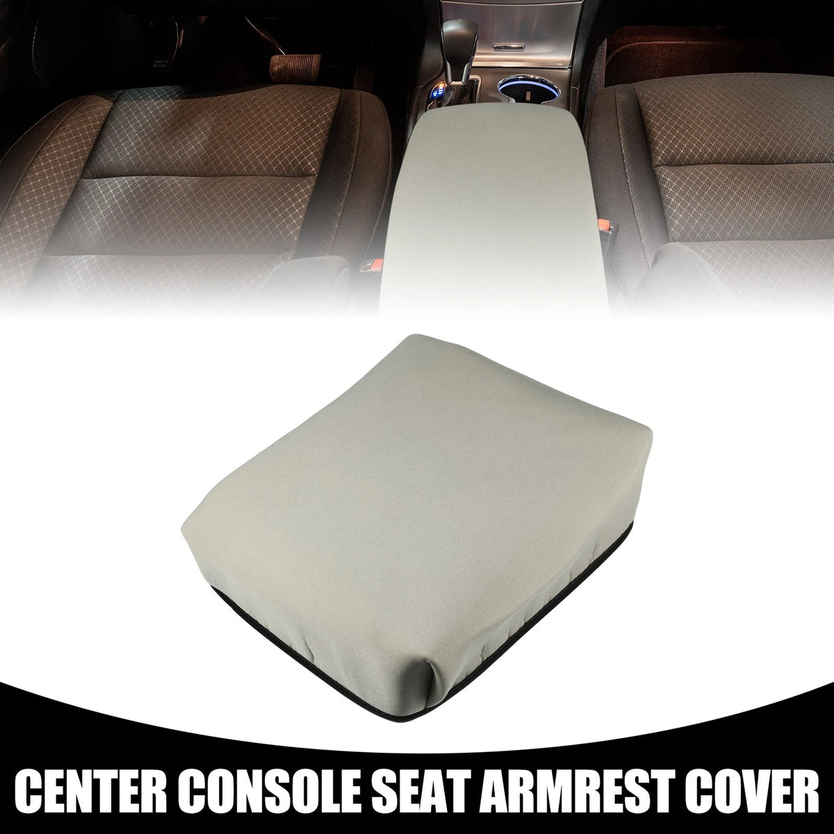 Center Console Armrest Cover for Jeep Grand Cherokee L (2021-2023) Brown