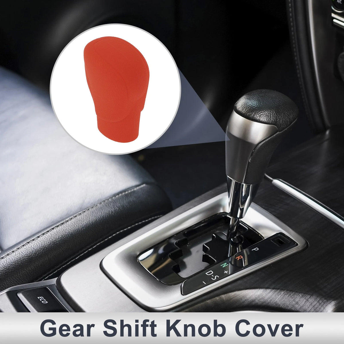 Red Silicone Gear Shift Knob Cover for Honda Accord (2018-2022)