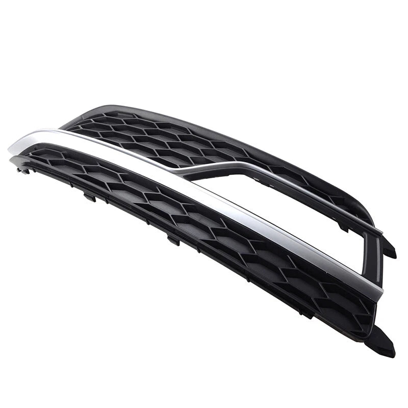 Fog Light Grilles Covers for 2013-2016 Audi A5 S-Line S5 Front Bumper Trim