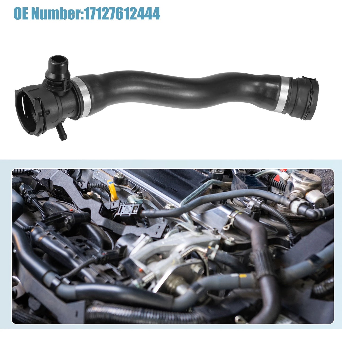 Coolant Heater Hose for BMW Z4 SDrive28i (2009-2016)