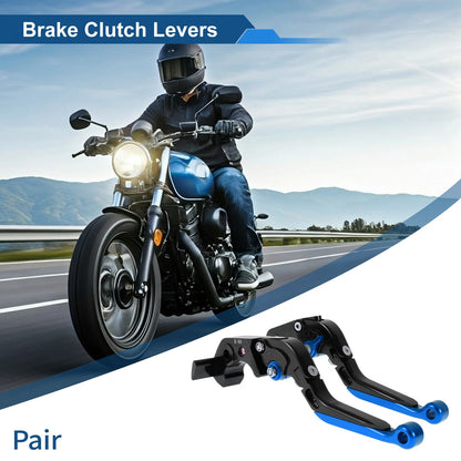 Brake Clutch Levers Adjustable Short/Long for Kawasaki ZX14R (2006–2017)