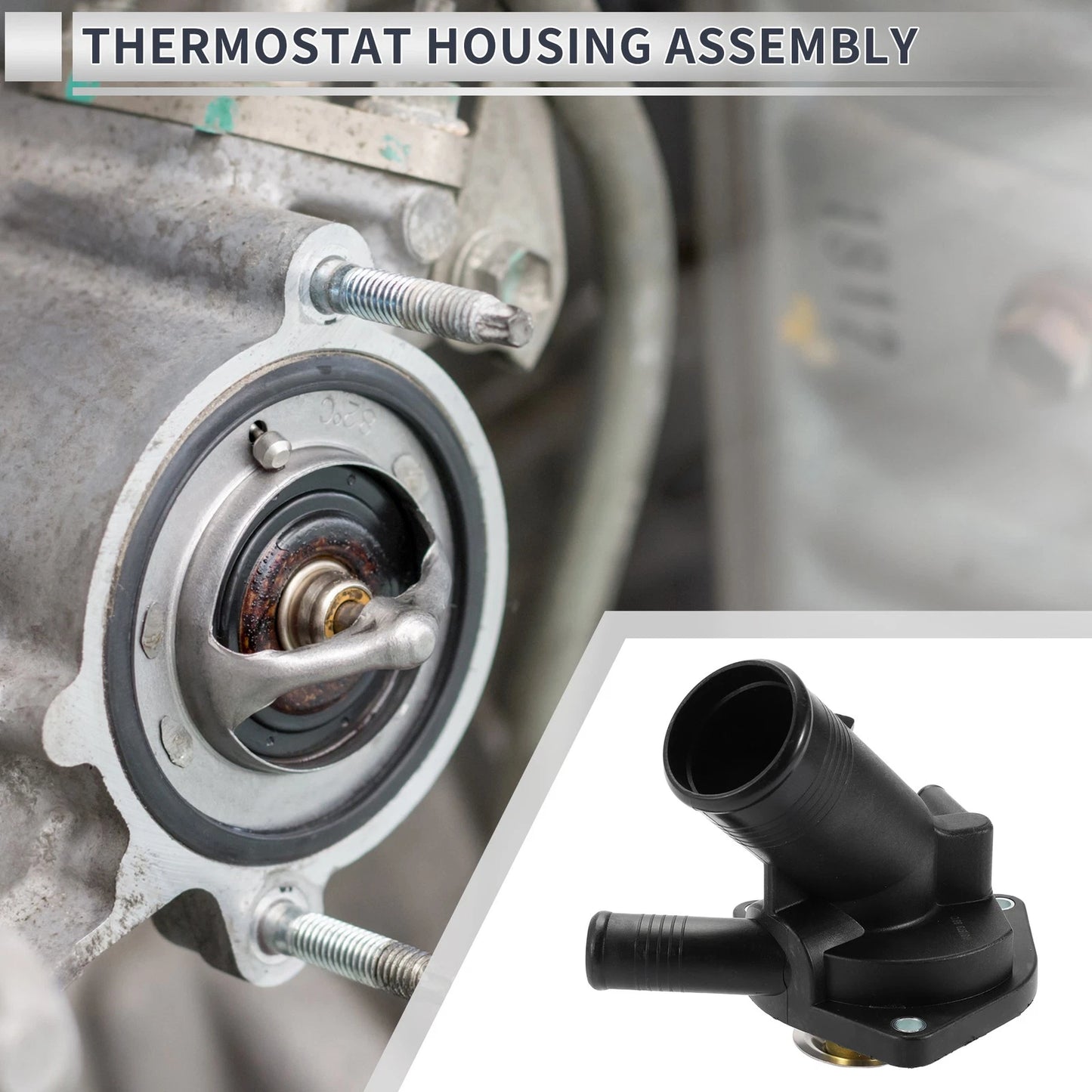 Engine Coolant Thermostat Housing for Land Rover LR3 (2005-2009)