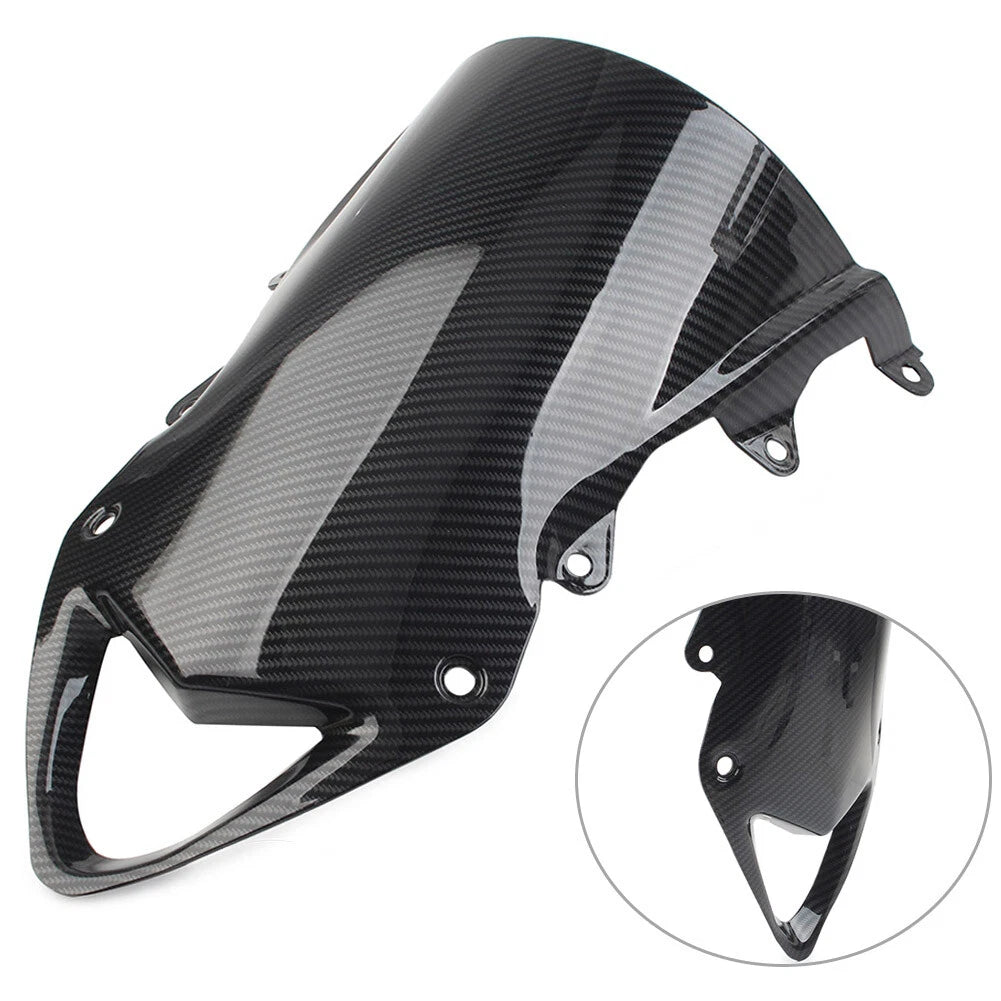 Black Carbon Fiber ABS Windshield for BMW S1000RR (2010-2014)