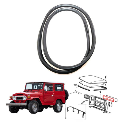 RR Windshield Weatherstrip for Toyota Land Cruiser BJ45 FJ45 HJ45 HJ47 1969-1986