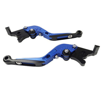 CNC Blue Extendable Brake Clutch Levers for Yamaha MT-15 M-SLAZ XSR155
