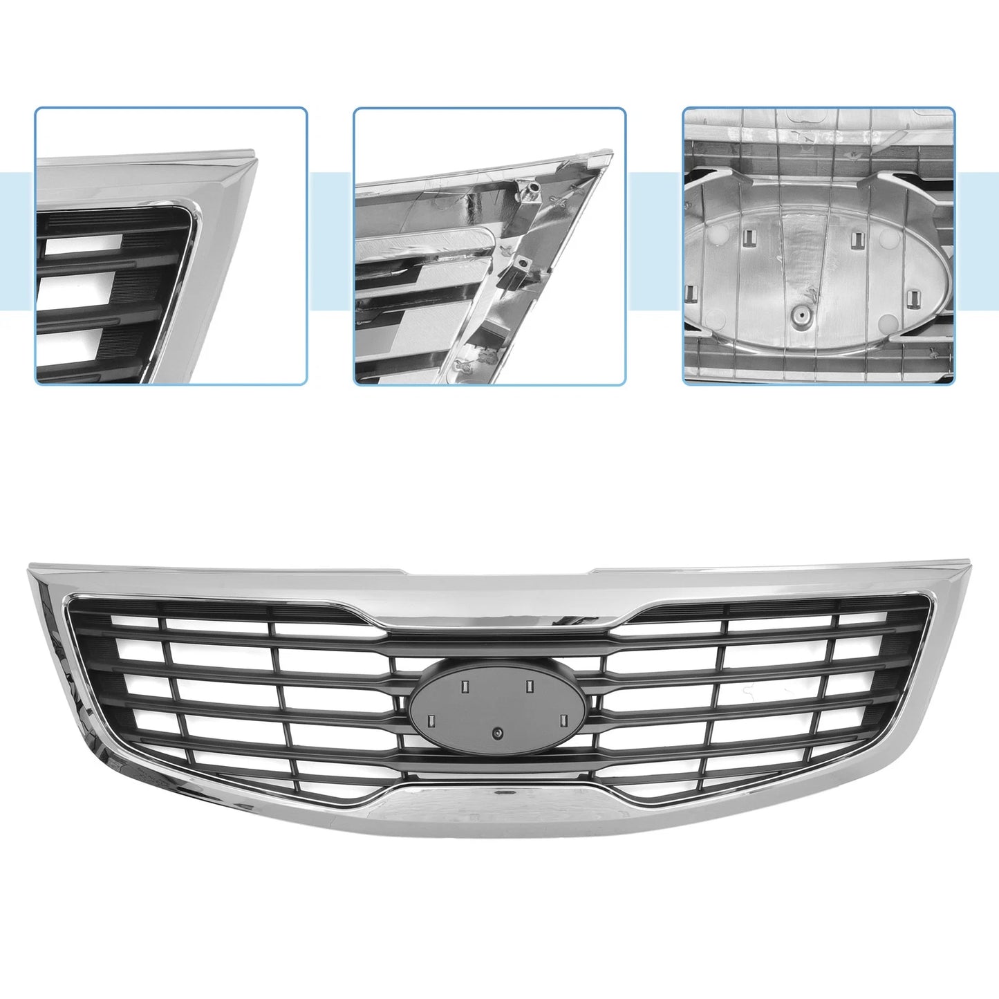 Front Hood Bumper Grille for Kia Sportage (2012)
