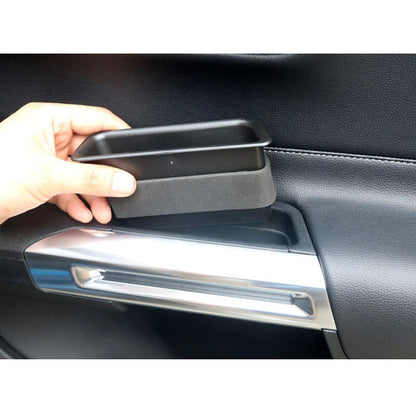 Pair Door Handle Storage Box Case Interior Cover Fit for Mustang 2015-2018