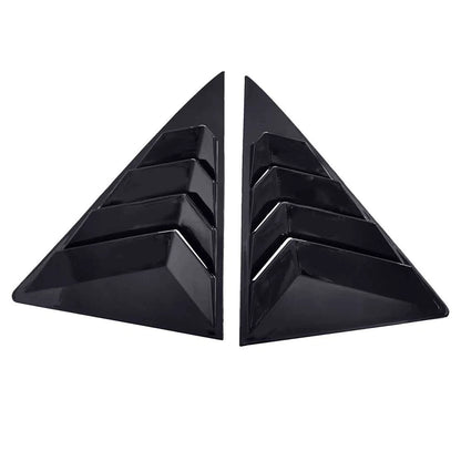 2 x Matte Black Side Window Louvers for Toyota Camry (2012-2017)