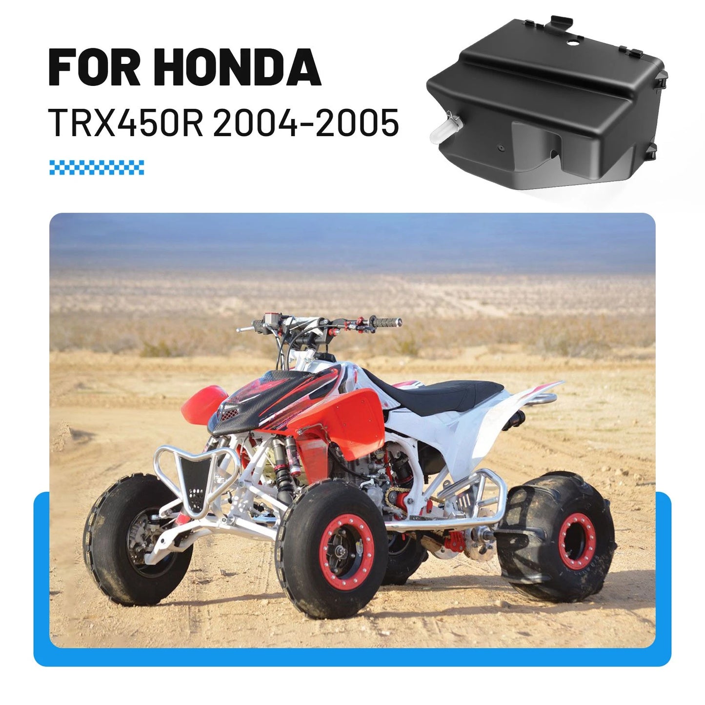 Air Filter Box Housing for Honda TRX450R TRX 450 R 2004-2005