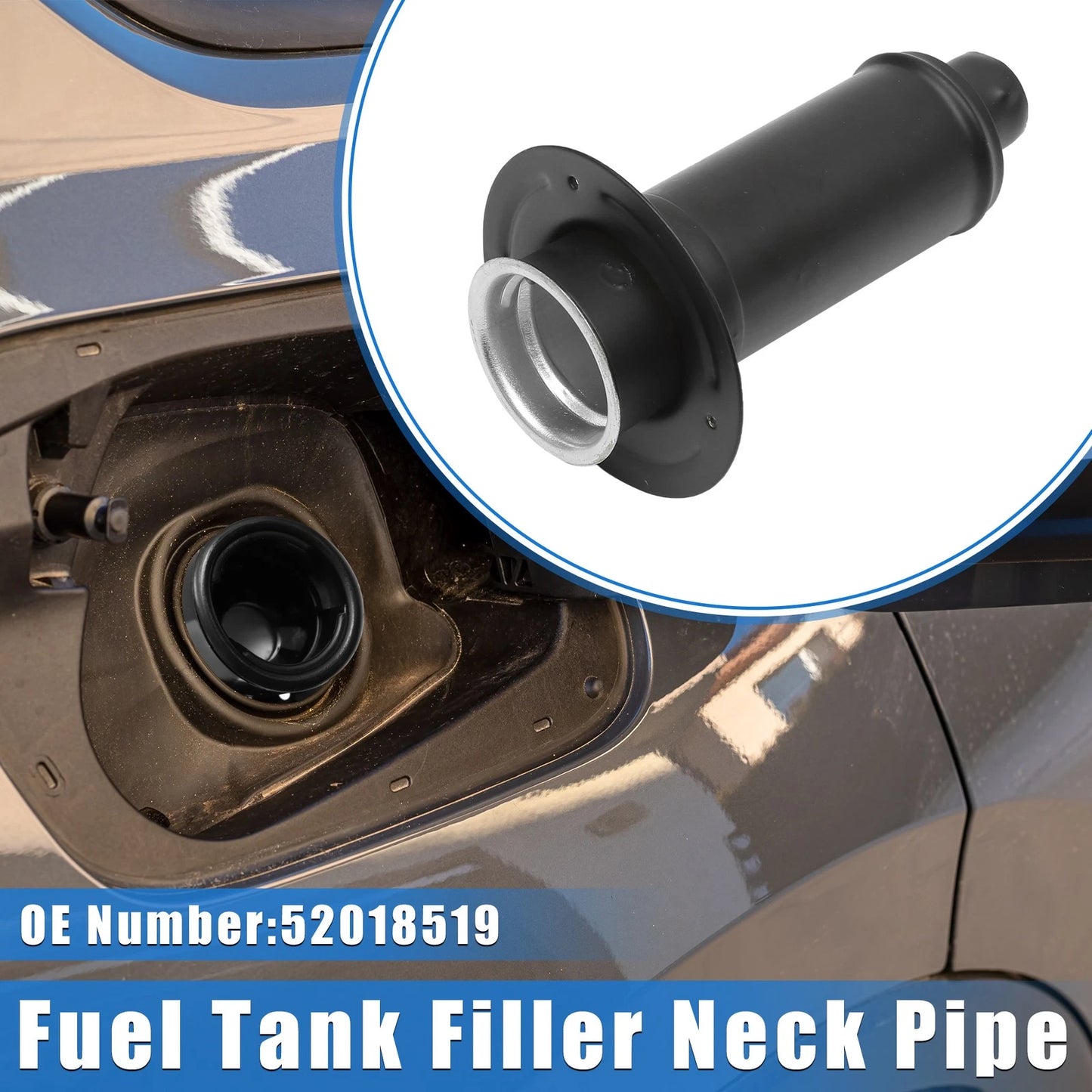 Fuel Filler Neck Pipe & Tank Filler Neck Hose for Dodge Ram 1500