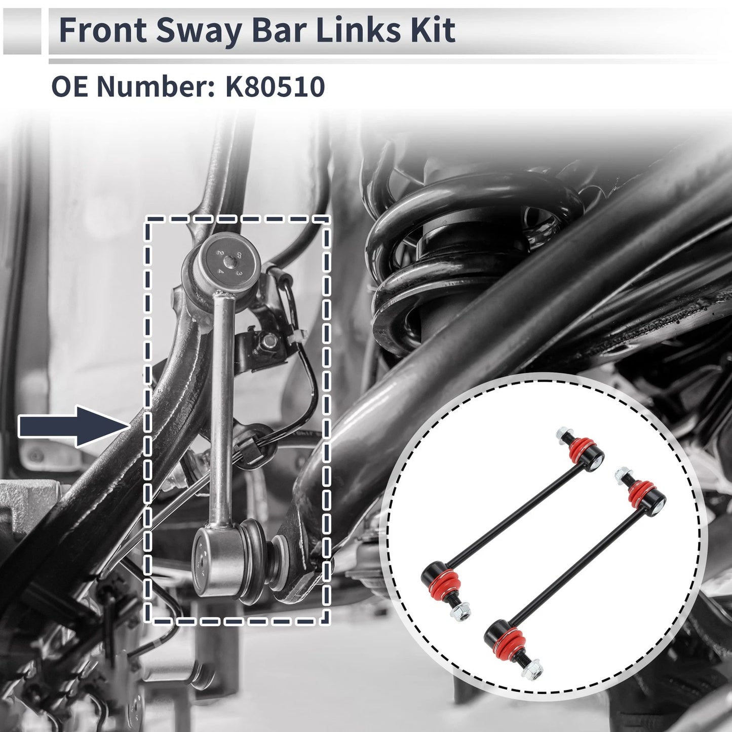 Stabilizer Bar Links  for HYUNDAI TUCSON (2005-2009)