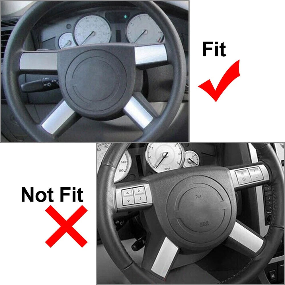 Steering Wheel Cover Trim for Chrysler 300, 300C, Dodge Magnum (2005-2010)