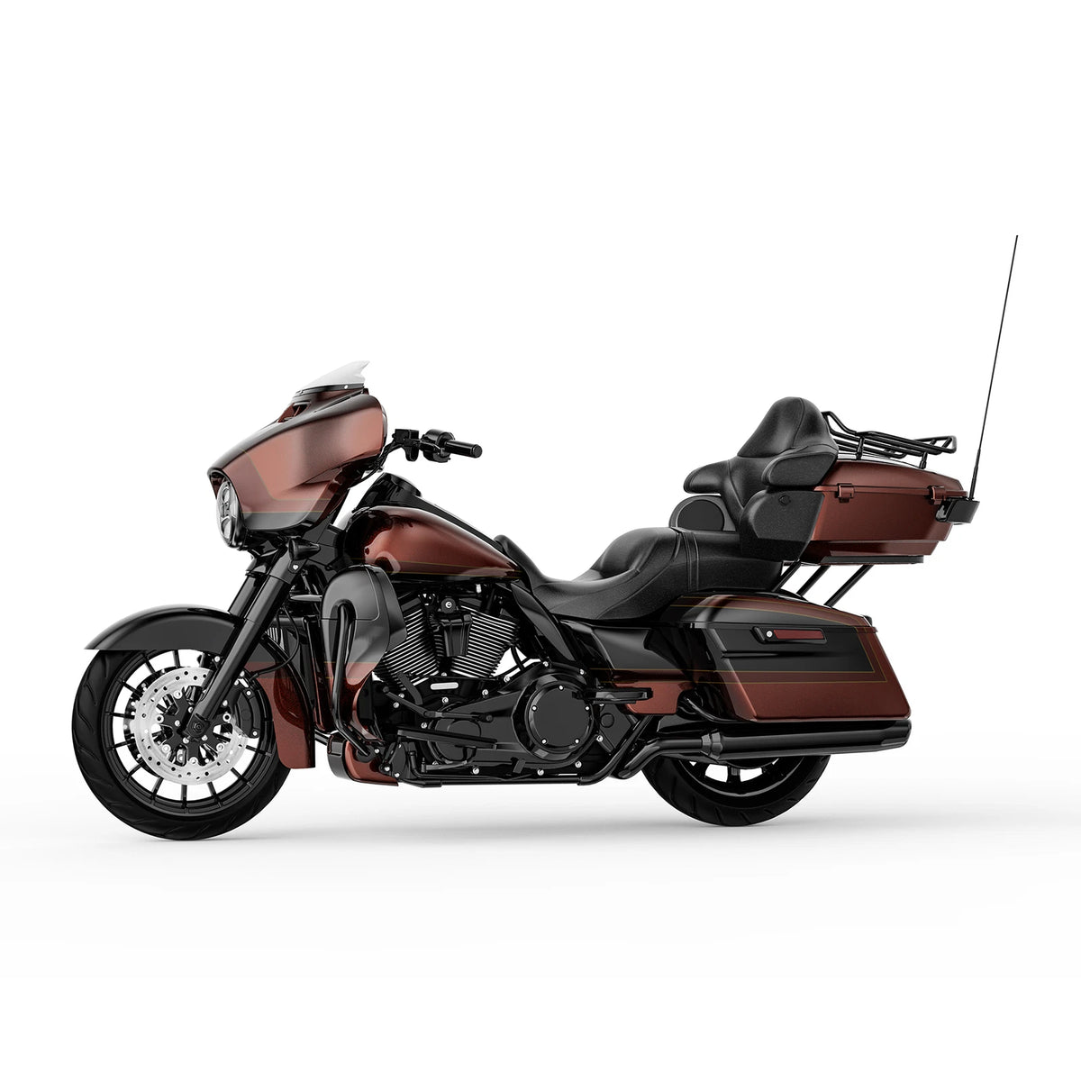 Outer Fairing Skirt for Harley CVO 2019 Auburn Sunglo Black Hole Rich Bourbon