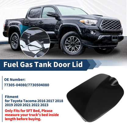 Fuel Tank Door for Toyota Tacoma 2016-2023 Gas Filler Door 2 x Covers