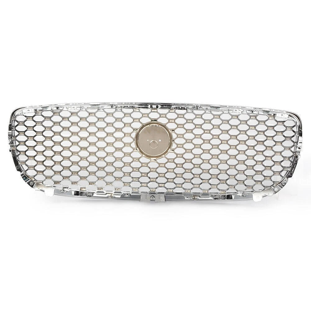 Car Radiator Front Upper Grill Grille Chrome for Jaguar XE (2015-2018)