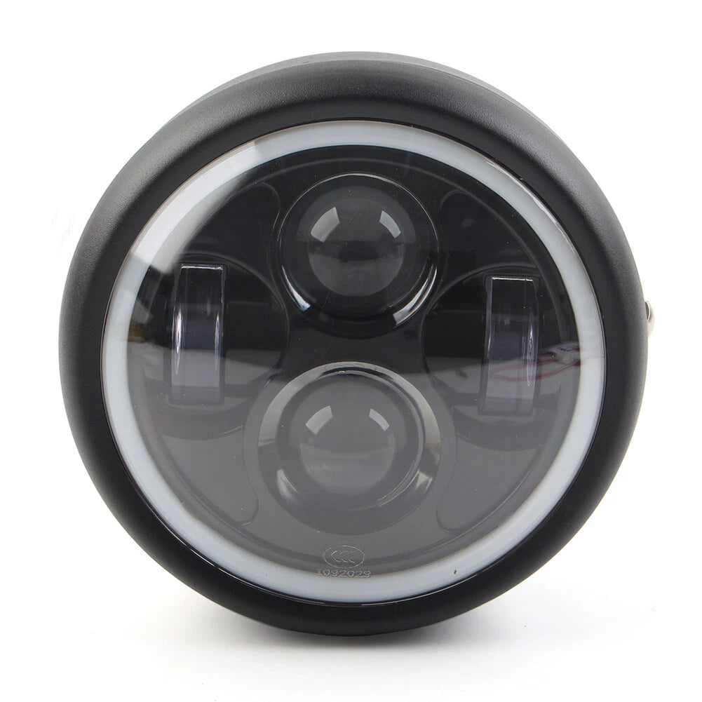 5.75" LED Motorcycle Headlight DRL Round Light for Harley
