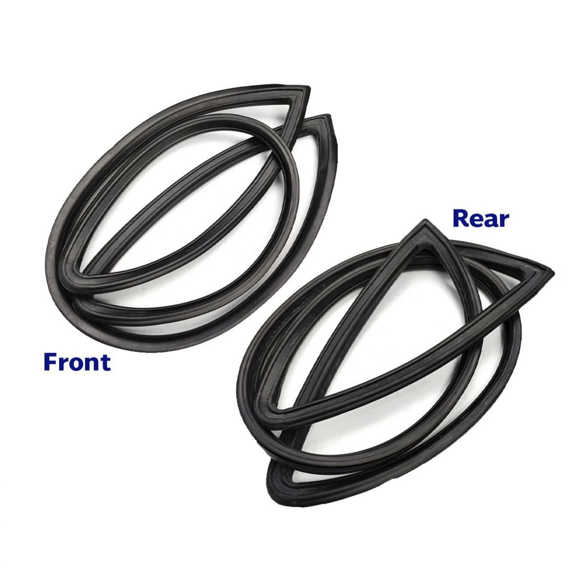 Windshield Rubber Weatherstrip Front Rear Fits Datsun Sunny B210 120Y 4D Sedan