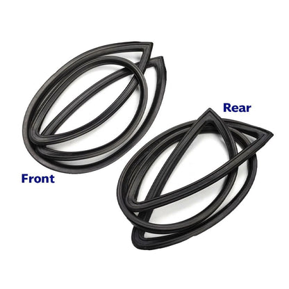 Windshield Rubber Weatherstrip Front Rear Fits Datsun Sunny B210 120Y 4D Sedan