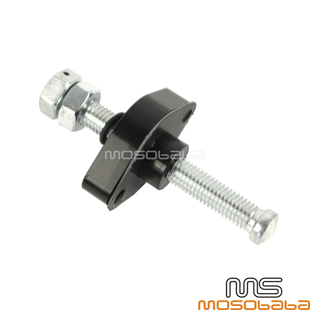 Black Billet Manual Cam Chain Tensioner for Yamaha FZ6, FZR400, YZ250/400, Kawasaki