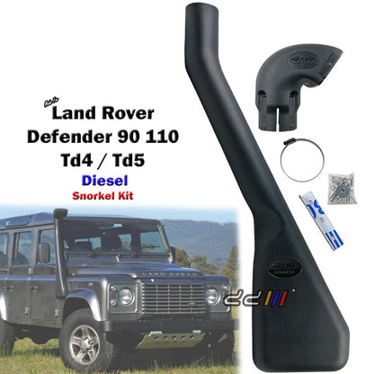 Snorkel Kit for Land Rover Defender 300Tdi TD5 PUMA Diesel (1990-2016)