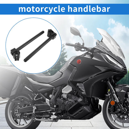 1 Pair Motorcycle Handlebar 35mm for ATV Aluminum Alloy Black