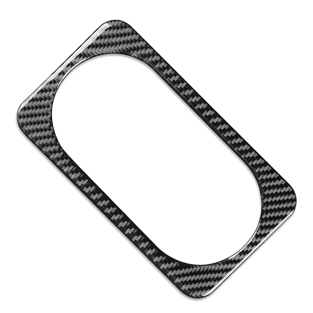 Black Rear Water Cup Holder Frame Cover Trim for Kia Forte Cerato K3 (2019-2023)