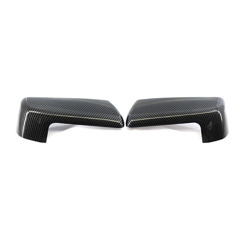 Carbon Fiber Side Mirror Cover Trim for Chevy Silverado (2019-2022)