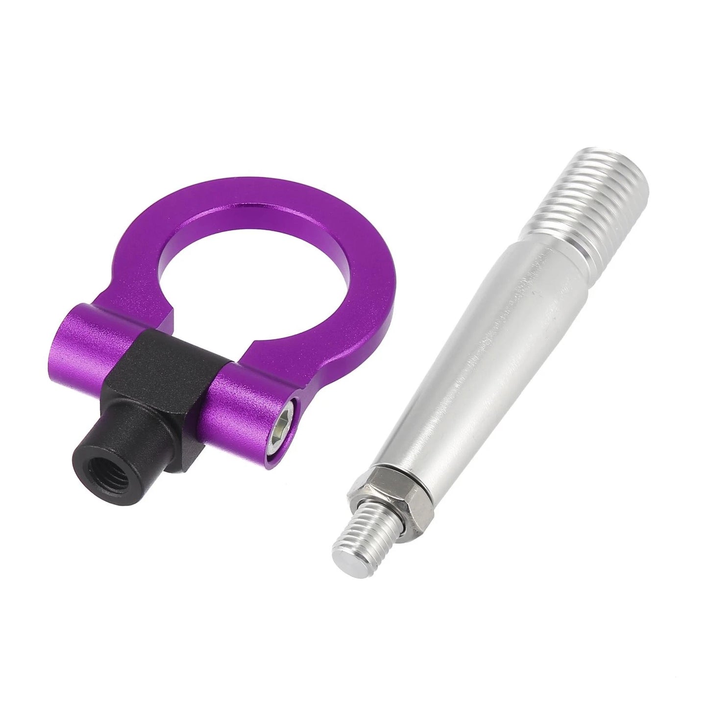 Racing Tow Hook Screw On Round Ring for Mitsubishi Lancer EVO X (2008-2015)