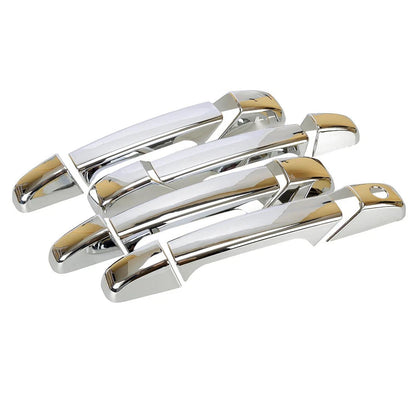 Chrome Handle & Side Mirror Covers for Chevrolet Avalanche, Tahoe (2002-2013)