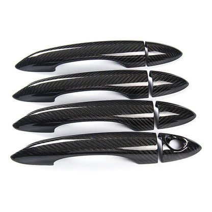 Carbon Fiber Exterior Door Handle Cover Trim for ALFA Romeo Giulia Stelvio 16-20