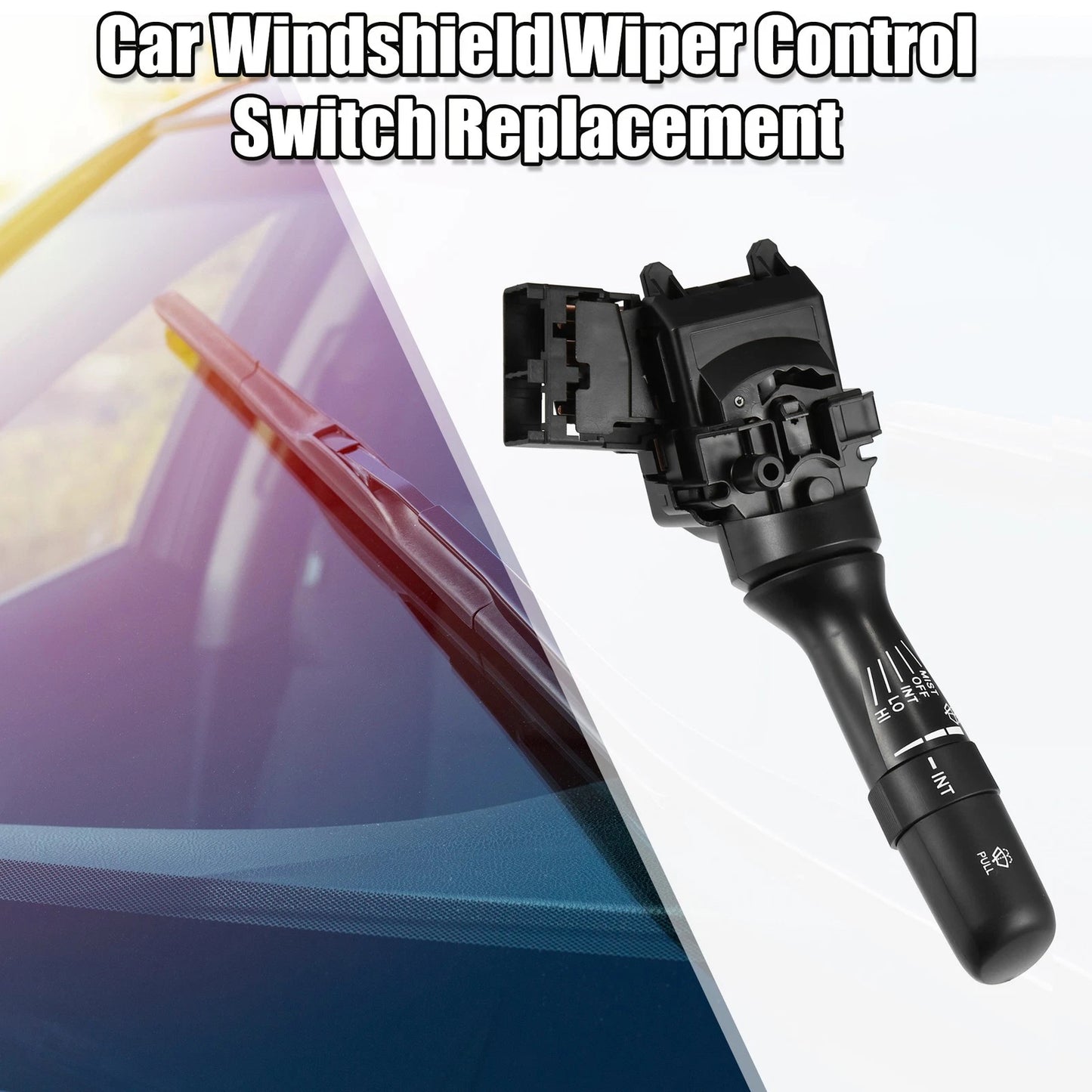 Windshield Wiper Switch for Toyota Camry 2007-2010 Black