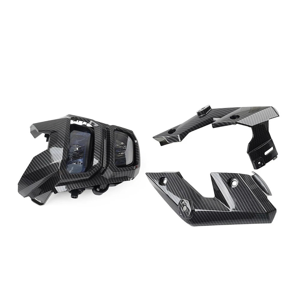 Black Headlight Lamp & Cover for Honda Grom MSX125 (2016-2018)