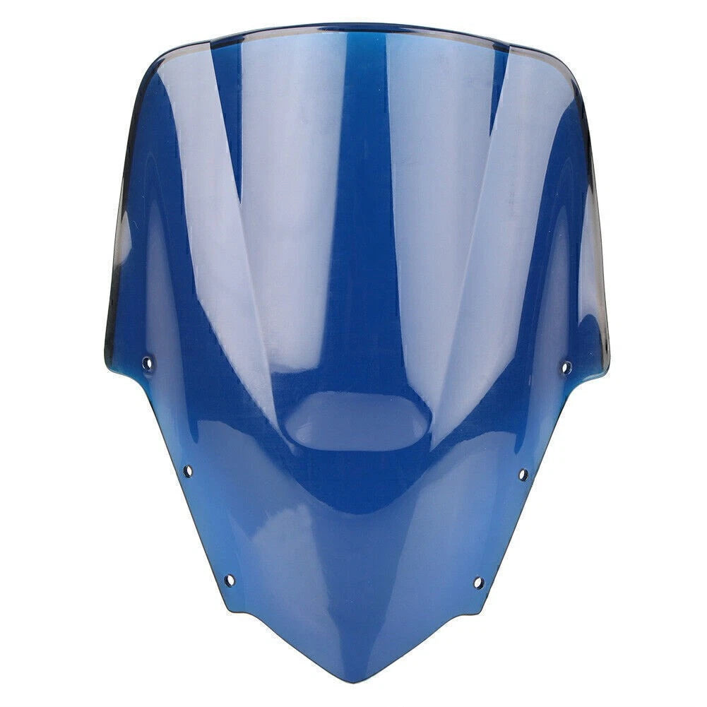 Blue Windshield Double Bubble for Yamaha FZ1S (2006-2011)