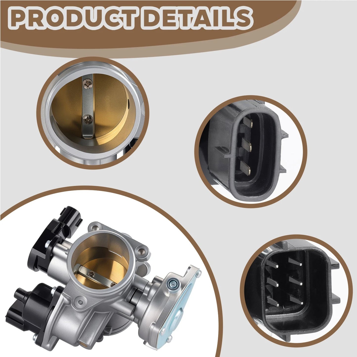 Throttle Body for Polaris Sportsman X2 550 / Sportsman 550 Touring (2010–2011)