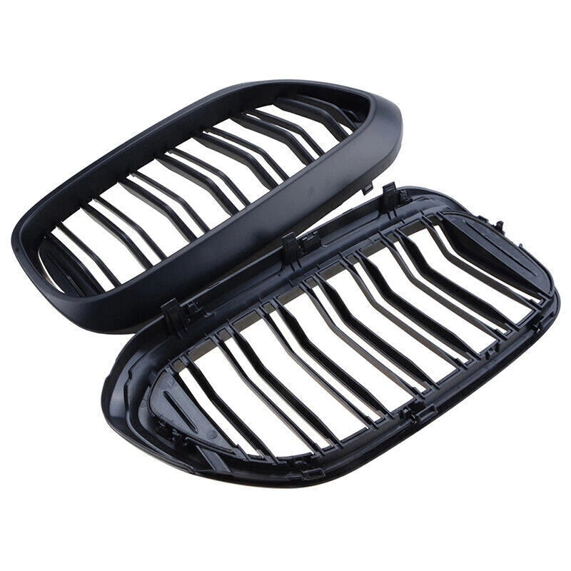 Matte Black Front Kidney Grille for BMW G30 G31 G38 5 Series 520 530 (2017-2018)